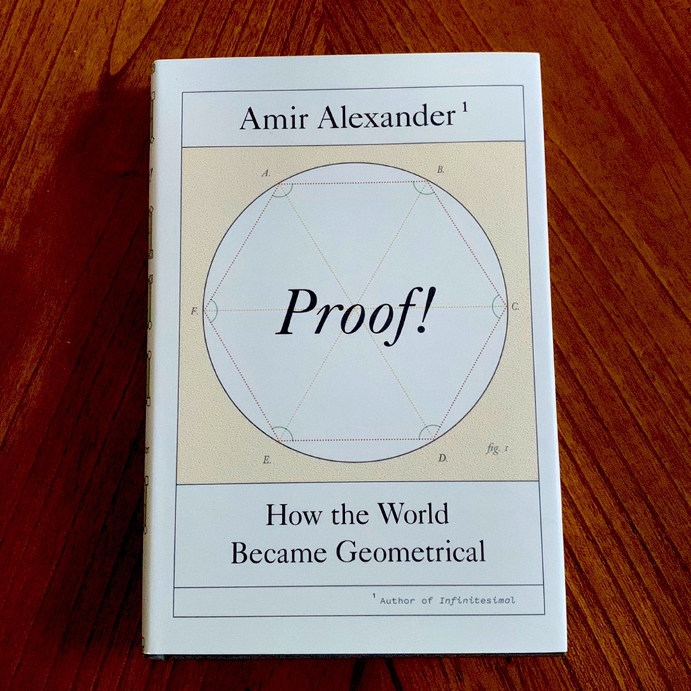 Brand new Book Proof by Amir Alexander